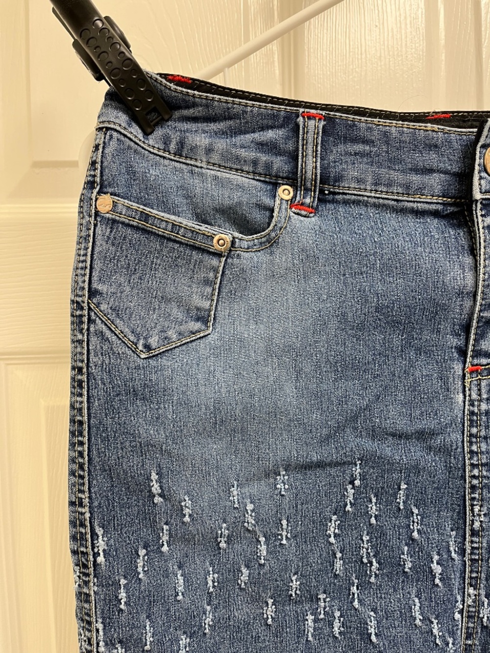 Eckored Women's Denim Vest (M/M/M) and Skirt 7 - Picture 10 of 15